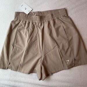 Pintuck shorts